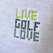 LIVE GOLF LOVE™ Golf Sweatshirt in Ash