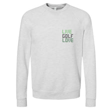LIVE GOLF LOVE™ Golf Sweatshirt in Ash